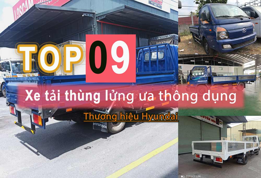 09 xe tải thùng lửng: giá bán, thông số tại Hyundai MPC